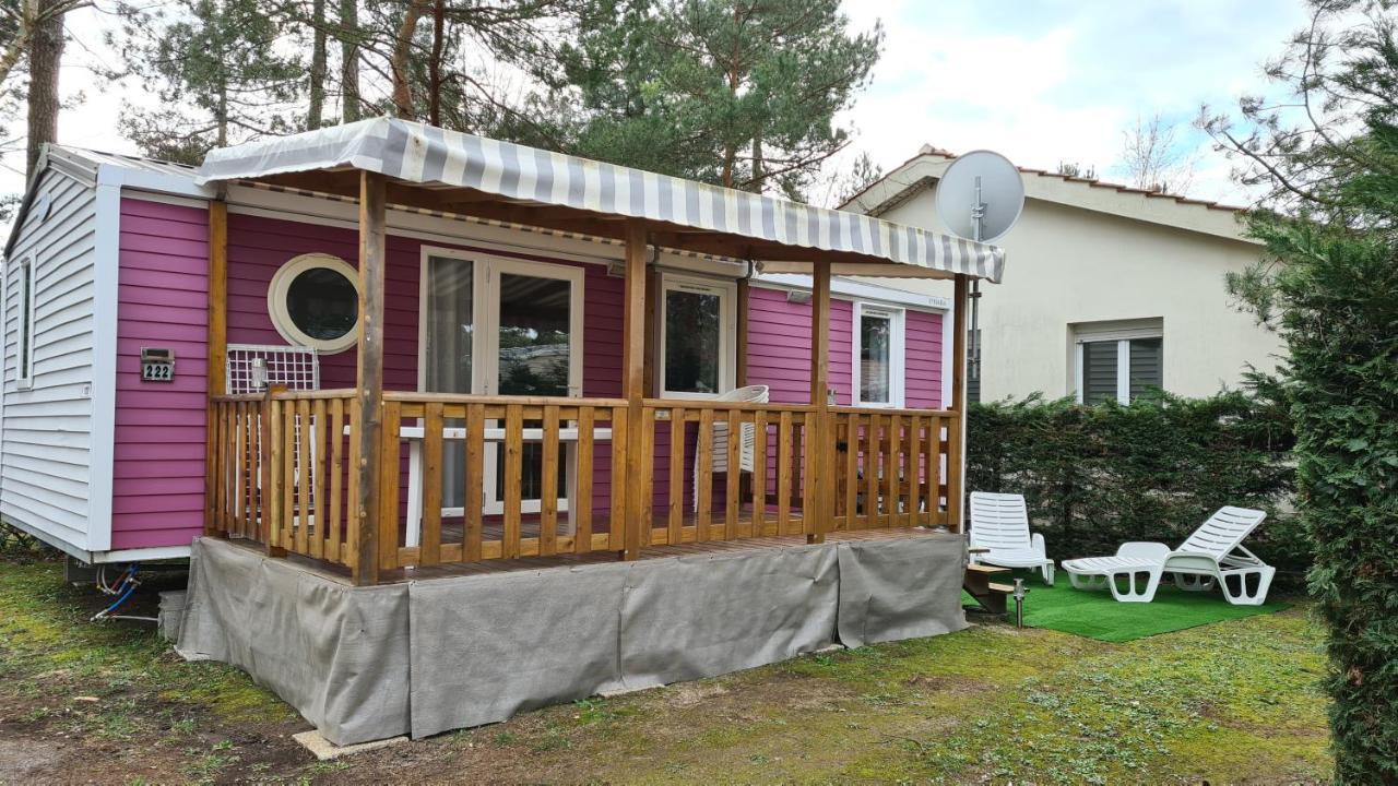 סן ז'אן דה מון Mobil Home La Licorne Camping Nous Dormant מראה חיצוני תמונה